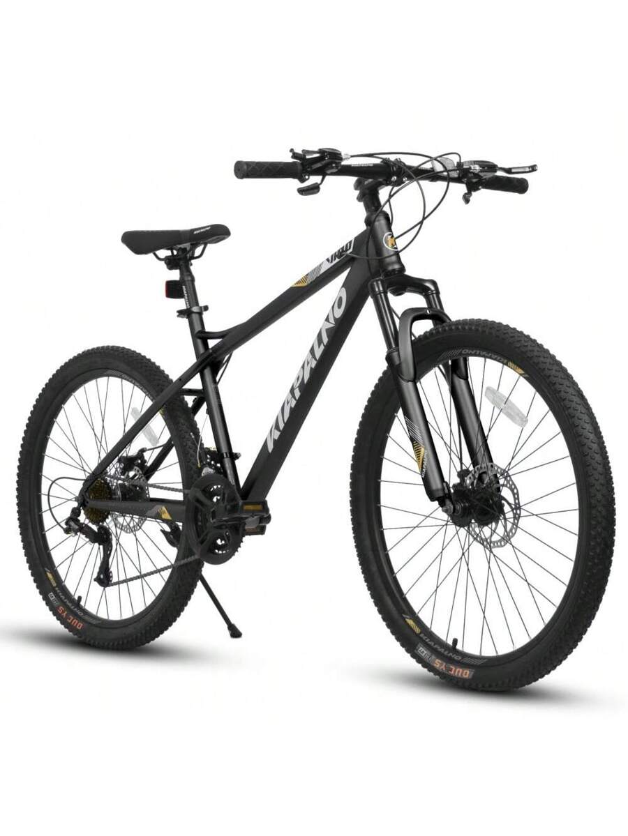 26 Inch Mountain Bike,21 Speed With High-Carbon Steel Frame Bike For Adults,Dual Disc Brake Mountain Bicycle For Men Womens Adult Bicycle