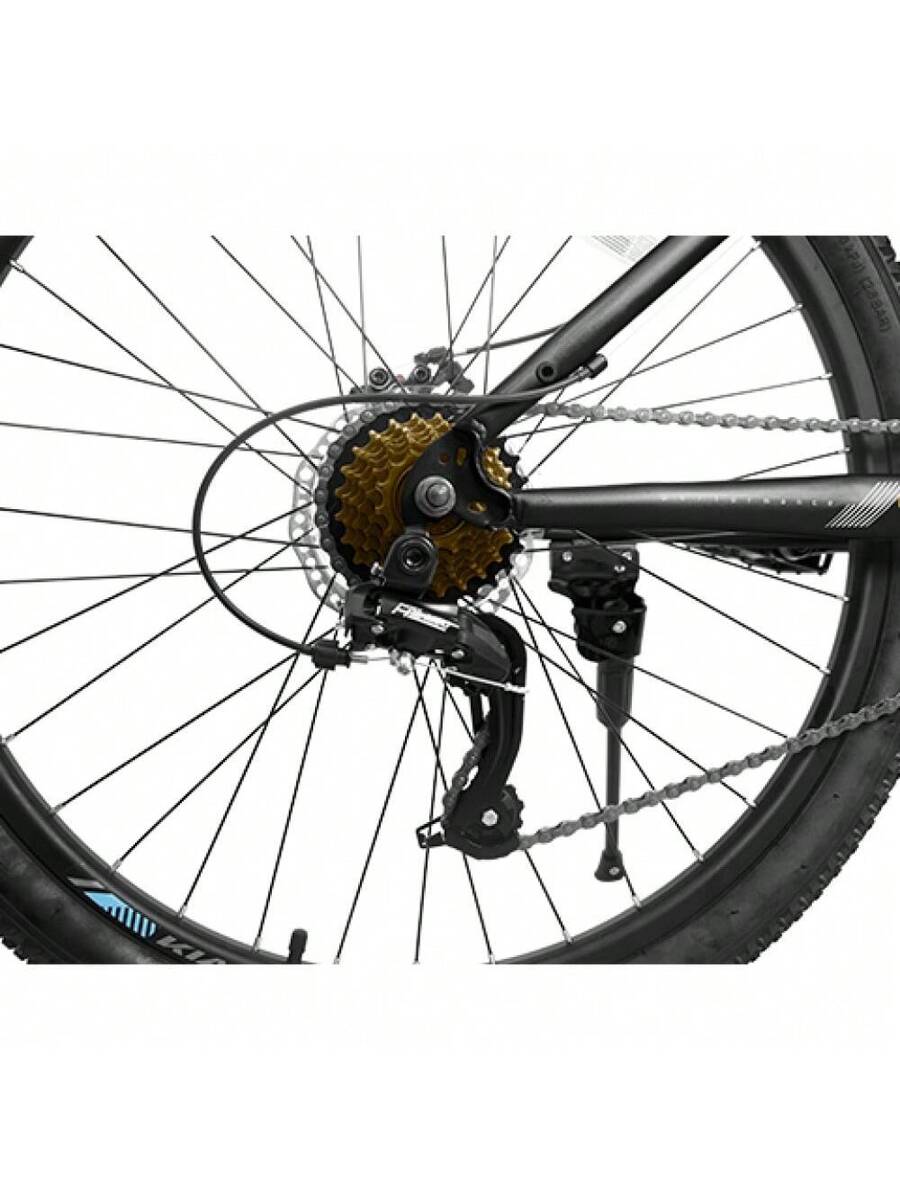 26 Inch Mountain Bike,21 Speed With High-Carbon Steel Frame Bike For Adults,Dual Disc Brake Mountain Bicycle For Men Womens Adult Bicycle